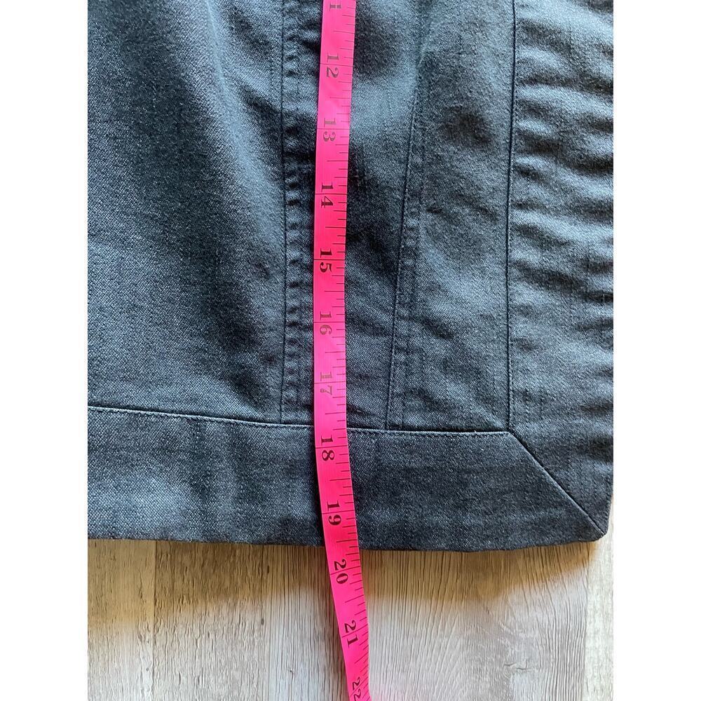 Fashion bug chambray jacket wash 3/4 sleeve size large - Picture 7 of 9